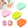 Pack of 4 Magnetic Seam Guide, Removable Magnetic Seam Guide,