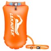 LeKaufen Swim Buoy for Open Water, 20L Swim Safety Float