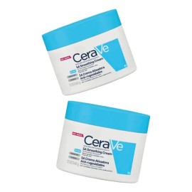 2pcs Crema Exfoliante Cerave Sa Smoothing 340g Manchas