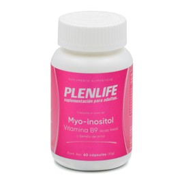 Plenlife Myo Inositol Vitamina Semilla Arroz Cápsulas