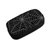 gmoiflv Large Capacity Black Spider Web Pencil Case with Zippers