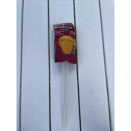 GOOD COOK Turkey Baster, Heat Resistant with Yellow Rubber Bulb 1 Pack # 10801