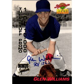 1994 Signature Rookies Glen Williams Tuff Stuff Promo /1562 (AU,RC)