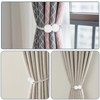 10 Pcs Magnetic Curtain Tie Backs, Magnetic Tie Backs for