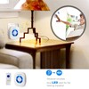 Wireless Door Bell, PHYSEN Waterproof Doorbell Chimes for Home Operating