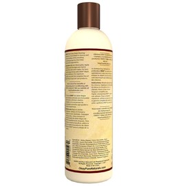 OKAY | African Black Soap Conditioner | For All Hair Types & Textures | Hydrate & Moisturize | With Shea, Olive, Coconut, Aloe Vera and Cocoa | Free of Parabens, Silicones, Sulfates | 12 oz