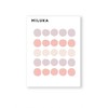 MILUKA Wall Sticker Children's Room Decoration Dots Pink - Wall