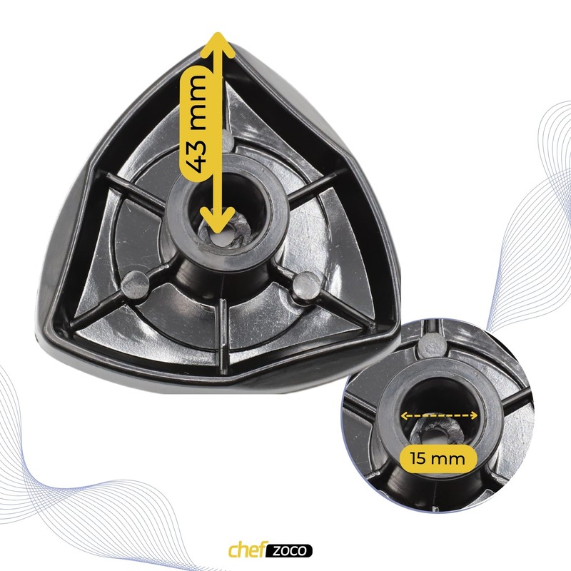 CHEFZOCO Traditional Magefesa Adjustable Triangular Handle for Pressure Cookers -