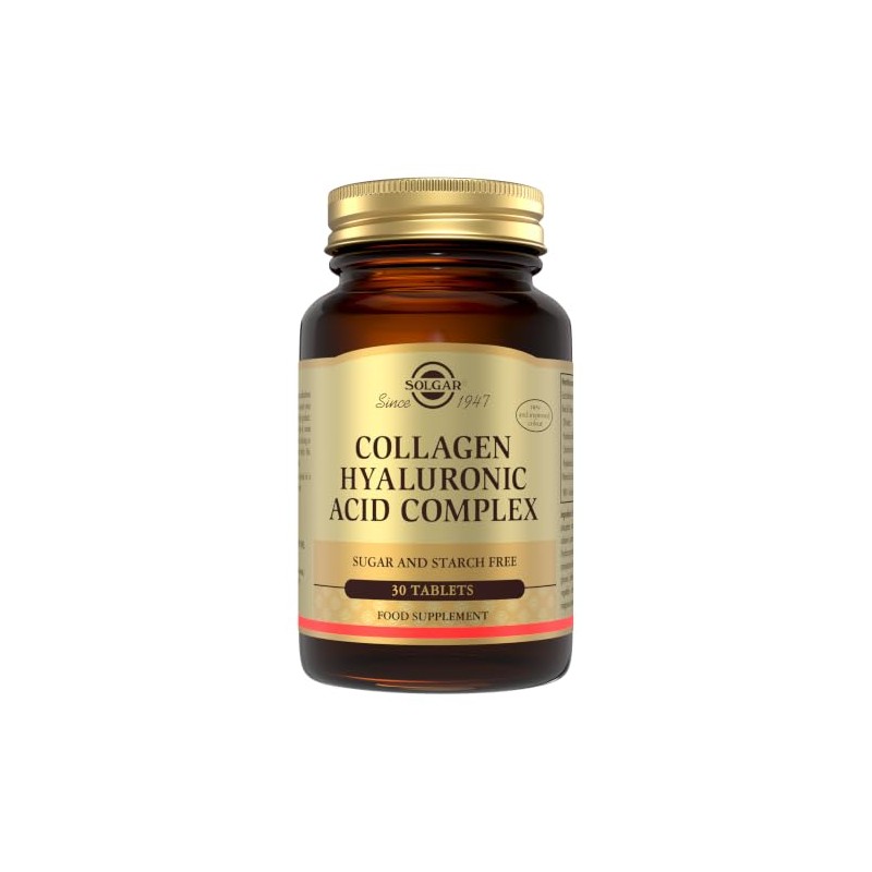 Solgar Collagen Hyaluronic Acid Complex - 30 Tablets