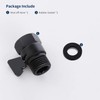 Tenfe Water Flow Control Valve, Brass Shut Off Valve Adjust