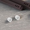 HOMSFOU 8Pcs Universal Toilet Bolt Covers - Easy Installation Decorative
