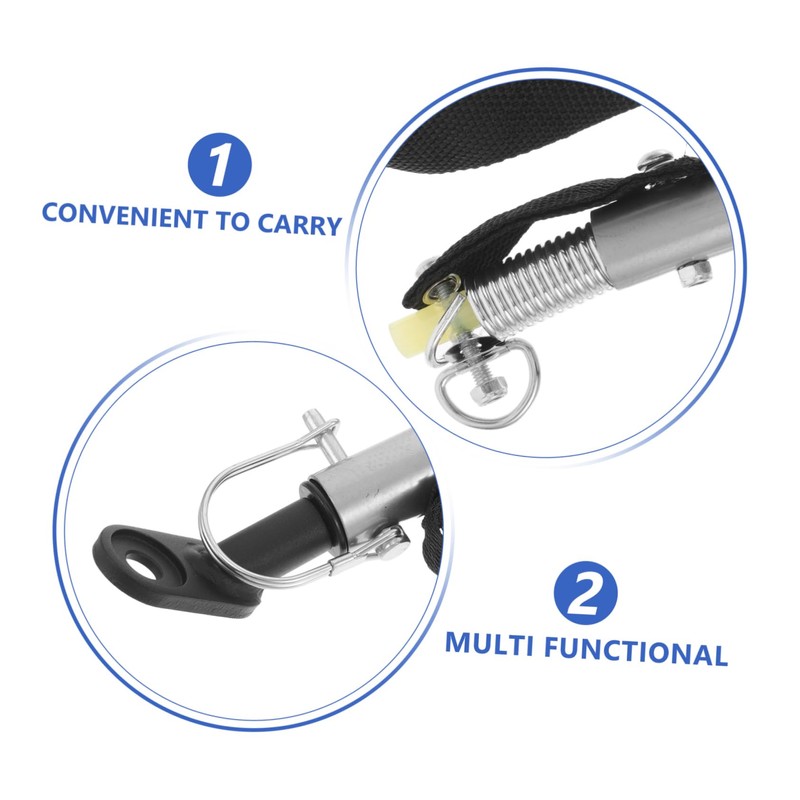 KOMBIUDA Mountain Bike Trailer Hitch Attachment Bike Trailer Part Coupler