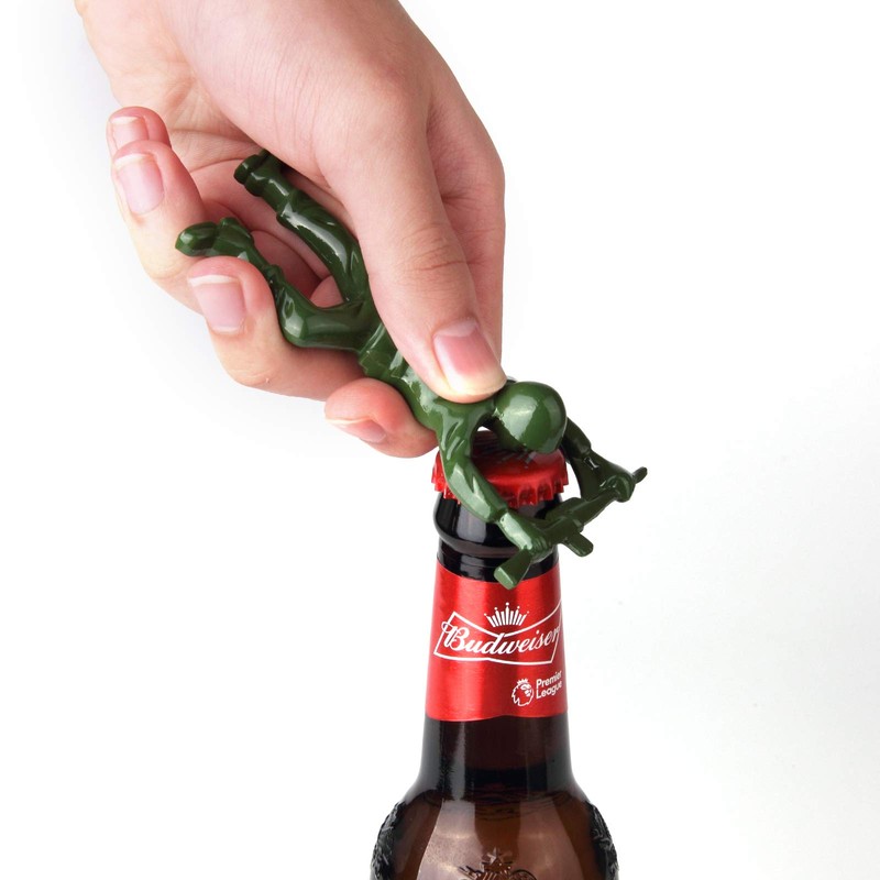 Creative 3D Army Man Bottle Opener,Unique Easy Opening Bottle Opener
