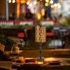 UMEXUS LED Rechargeable Cordless Table Lamp with Dimmer, Small Battery