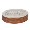 8Pcs Rhinestone Painting Coasters Assorted Style Strong Stickiness Odourless Coaster