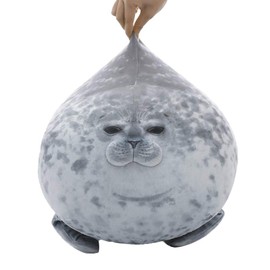 AIDEAL Cute Blob Seal Pillow Plush Toy Soft Hugging Pillow Stuffed Animal Toy for Kids and Adults Gifts (60cm /23.6inch)