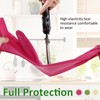 WATUNID 3 Pairs of Household Gloves, Long Rubber Gloves, Reusable