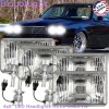 Bricologht 4x Fit Buick Regal Grand National 1982-1987 4X6" LED