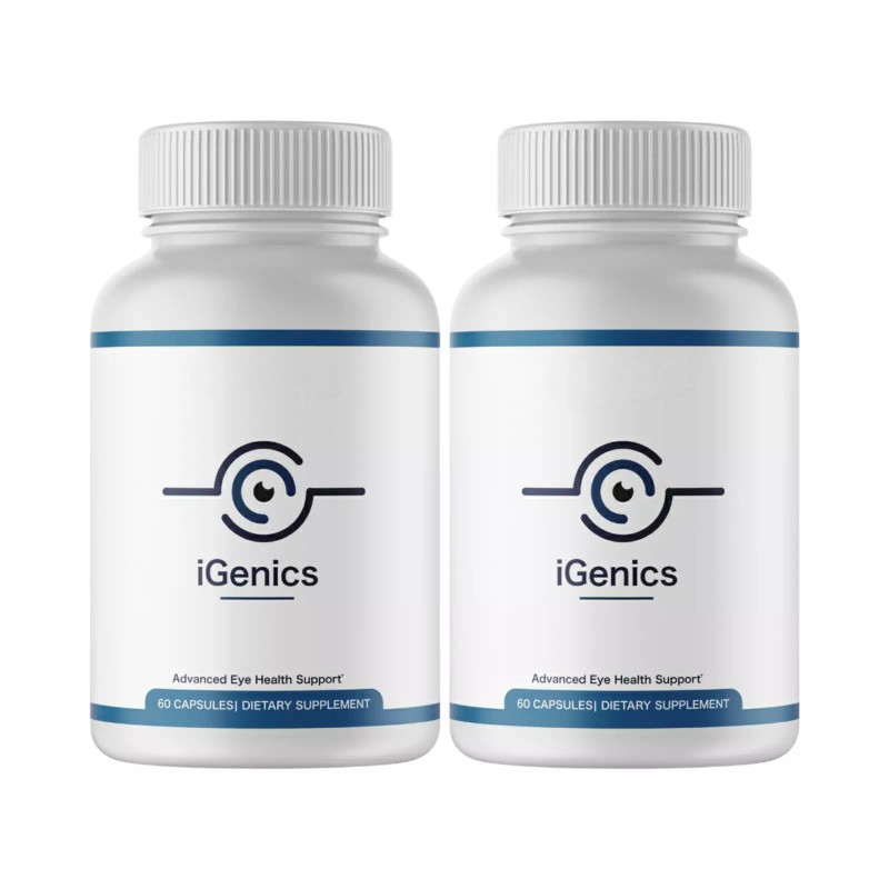 iGenics 2-Pack iGenics Eye Supplement~ Vision and Eye Natural Formula