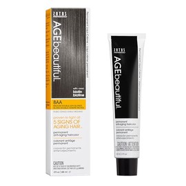 AGEbeautiful Permanent Liqui Creme Hair Color Dye | 100% Gray Coverage | Anti-Aging | Biotin for Thicker, Fuller Hair | Professional Salon Coloring | 