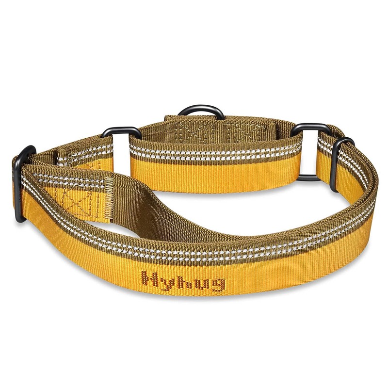 Hyhug Pets Reflective Dog Martingale Collar with Nice Jacquard Weave