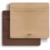 Fluto Strong Odor Resistant Bags, Zippered, Sanitary Pouches, Disposable, Portable,