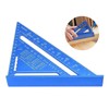 7'' Aluminum Speed Squar-e, 180mm Woodworking Speed Squar-e Metric Thickened