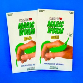 Magic Wonder Worm Magicians Illusion Prop (Pack of 2)