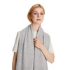 Seasons Comfort 100% Cashmere Knitted Wrap, Oversized Shawl, Scarf, Stole