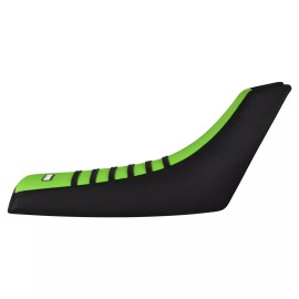 Yamaha 1988 - 2006 YAMAHA WARRIOR Gripper SEAT COVER Black Green Black Ribs #111