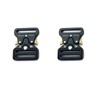 2 Pack Metal Quick Release Buckles, Adjustable for Backpack Strap