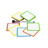 Dry Erase Magnets Set - 25 Pack Includes Marker -