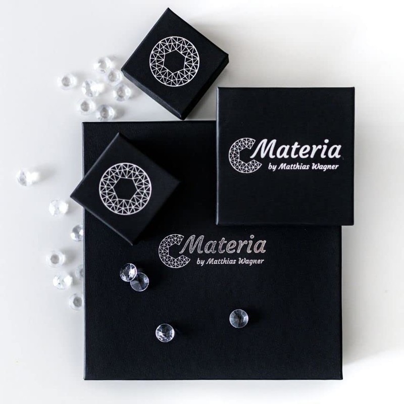 MATERIA by Matthias Wagner SO-27 Women's Earrings 925 Silver Spiral