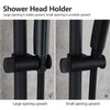 Tecmolog ST35B Shower Head Holder 25 mm Stainless Steel Adjustable
