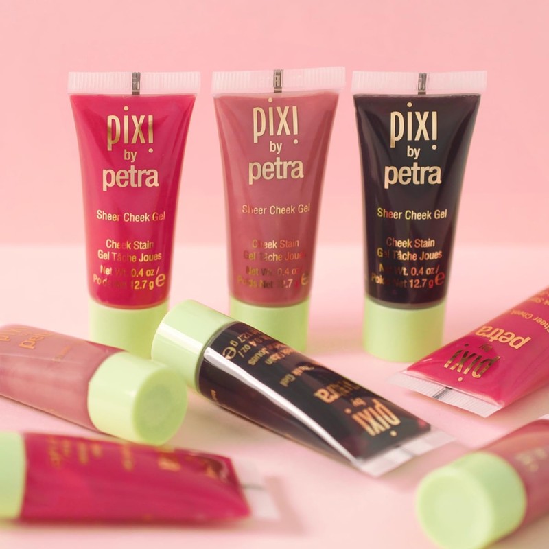 Pixi Sheer Cheek Gel, No.4 Flushed, 0.53 oz by Pixi