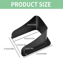 Rain Cover for Doorbell, Doorbell Cover, Door Lock Protector, Compatible with All Types of Access Control Intercoms, Door Locks and Door Handles (19.5 cm x 13.5 cm)