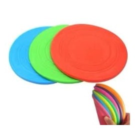 2023 Soft Pet Flying Disc Frisbeed Chew Interactive Flippy Flopper Dog Frisbeed Interactive Dog Toys Dongguan Picture Circle (Red)