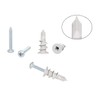 Self Drilling Drywall Plastic Anchors with Screws, Expansion Screws 100