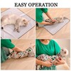 AGLOO Cat Grooming Wrap Cat Magic Mat - Self-Adherent, Anti-Scratch,