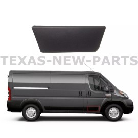 Texas-E-Parts Fits 2019-2024 Ram Promaster Right Front Door Trim Side Molding Black Passenger