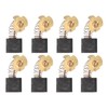 sourcing map 8 Pack CB203 Carbon Brushes Set Replaces 18x16x7mm