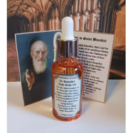 Saint Benedict Holy Relic Oil-Protection against Evil in all Its Forms