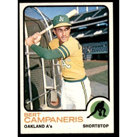 1973 Topps # 295 Bert Campaneris Oakland Athletics (Baseball Card) NM Athletics