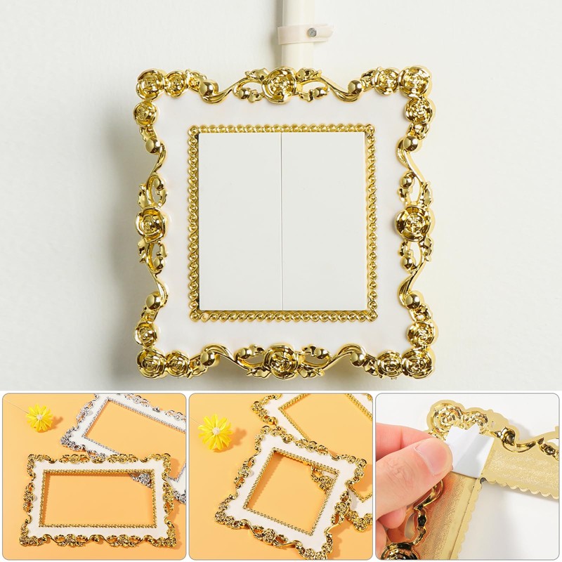 Electric Light Switch Sticker, Switch Sticker, Switch Decoration, Retro Style,