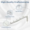 Alise Wall Mounted Drying Rack,Swivel Clothes Drying Rack Stainless Steel,Space