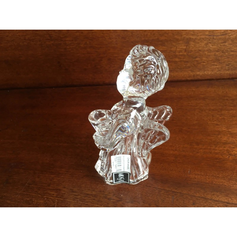 MIKASA CRYSTAL CHOIR ANGEL CANDLEHOLDER~B