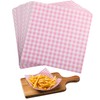 Geepen 100 Pcs Waxed Deli Paper Sheets, 7x7 Inch Sandwich