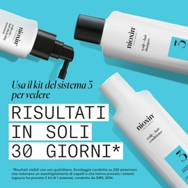 Nioxin System 3 Tratamiento Leave-In Engrosador para Cabello Teñido y Debilitado 100 ml Fortalece, Da Volumen y Nutre el Cuero Cabelludo
