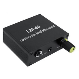 Peakloong Audio Passive Attenuator,Line Output Signal Sound Card, Speaker, Mic Port, High Low Level Converter +3.5 Line