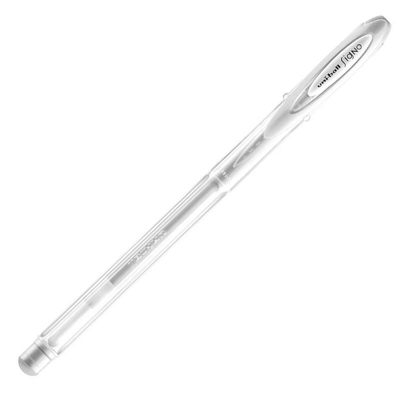 uni-ball Signo UM-120AC Gel Rollerball Pen - Pastel White Ink